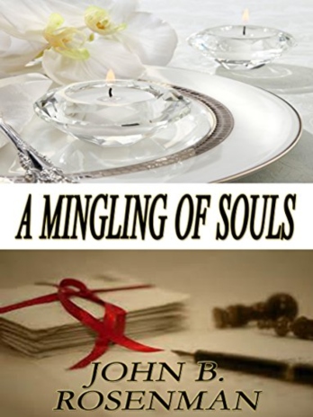 A collage of two pictures with the words " a mingling of souls ".